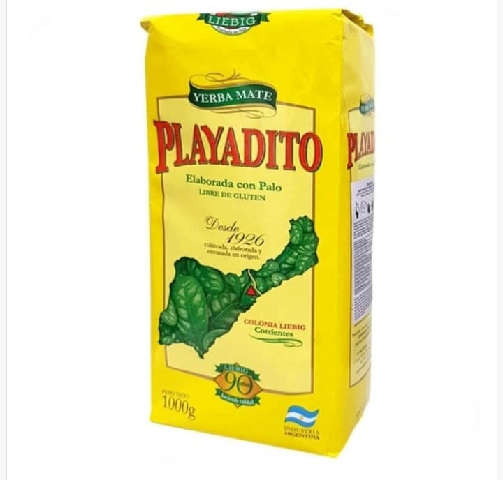 Playadito Yerba Mate Traditional Con Palo Kg Regional Argentina