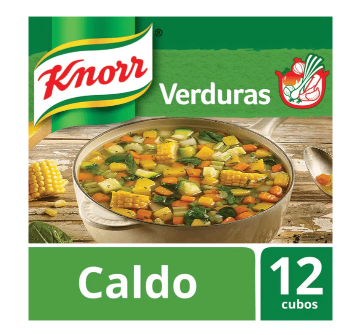 Caldo para saborizar Knorr Verduras 144g. – Regional Argentina